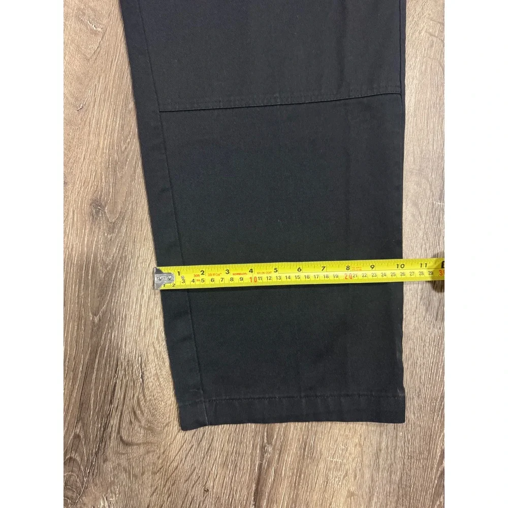 Dickies 85283BK Loose Fit Double Knee Work Pants Black Mens 44x30